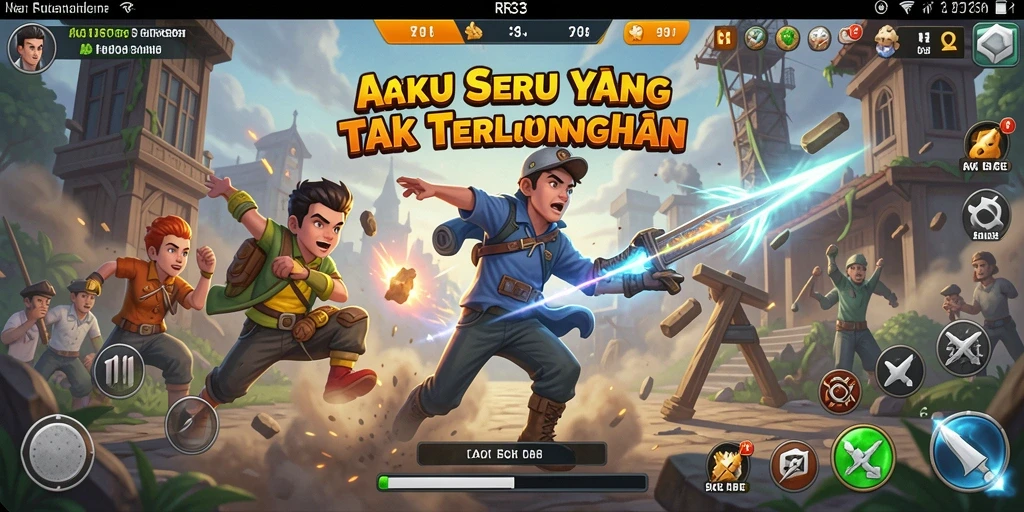 Menampilkan gameplay seru dari RR33 dengan aksi yang mendebarkan.